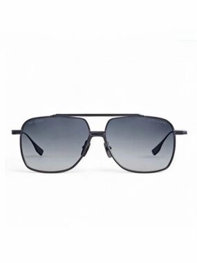 NWT DITA ALKAMX 61mm Black Iron Matte Black Polarized Unisex Sunglasses